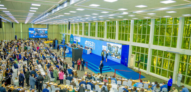The 153rd IPU Assembly was attended by close to 700 parliamentarians from over 130 countries, including 50 Speakers and 45 Deputy Speakers of Parliaments.