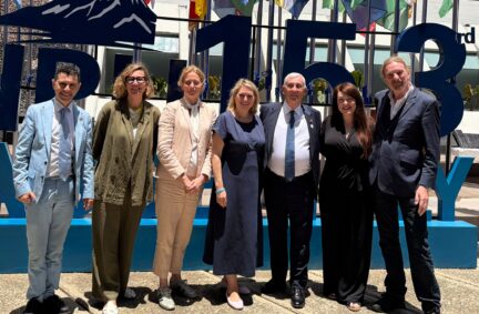 The UK delegation was led by the Speaker of the House of Commons, Rt Hon Sir Lindsay Hoyle MP