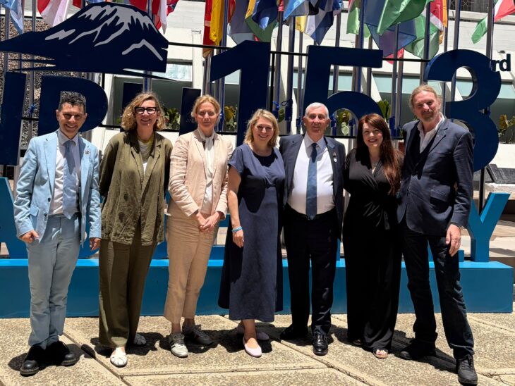 The UK delegation was led by the Speaker of the House of Commons, Rt Hon Sir Lindsay Hoyle MP